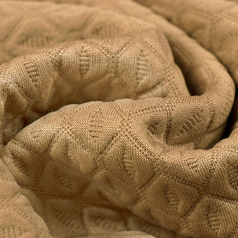 پارچه دورس طرح دار (بادامی سیر)