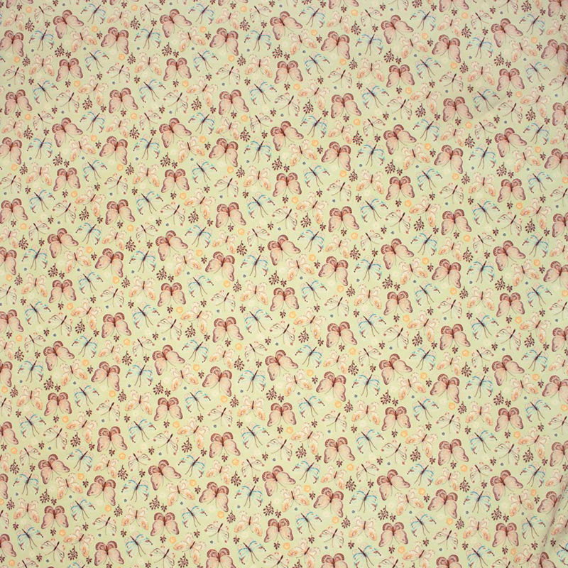 پارچه کرپ مازراتی طرح دار (سبز)