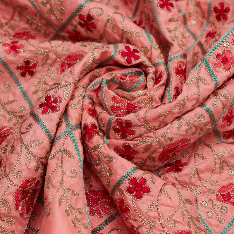 پارچه هندی سرمه دوزی