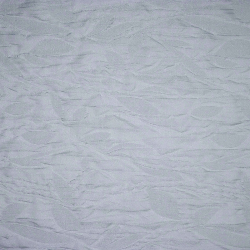 پارچه حریر کاغذی چروک شاین (طوسی)