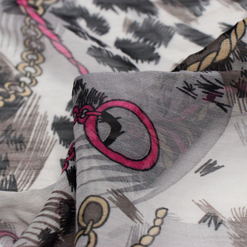 پارچه حریر طرح دار