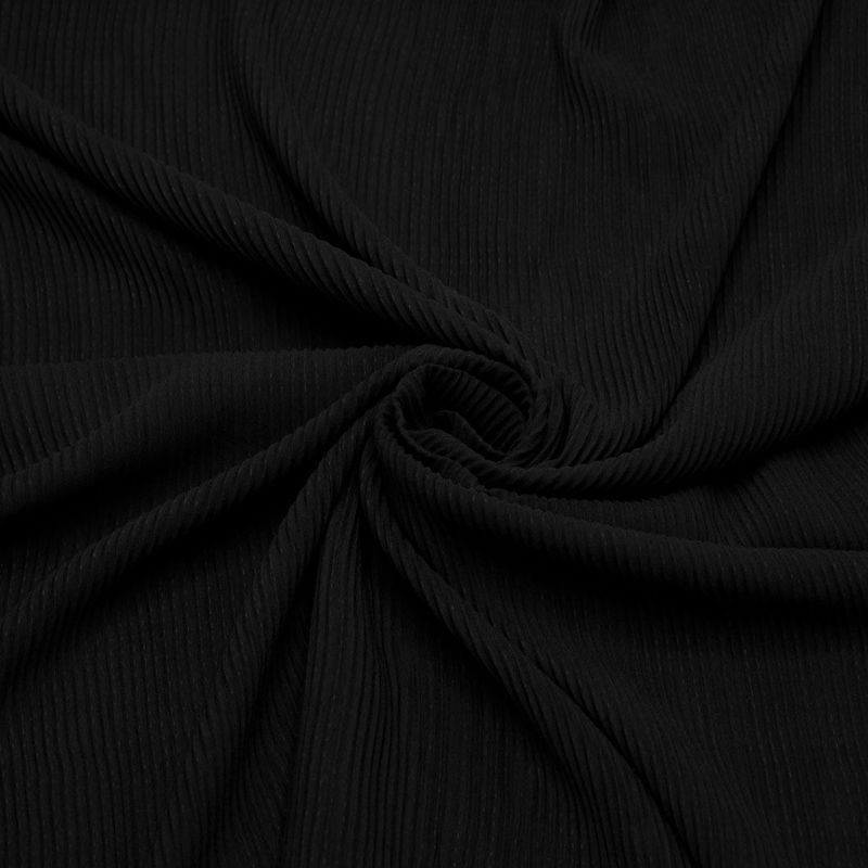 پارچه پلیسه ریز (مشکی)