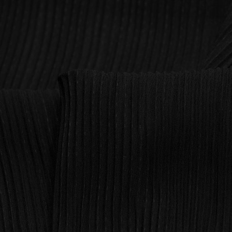 پارچه پلیسه ریز (مشکی)