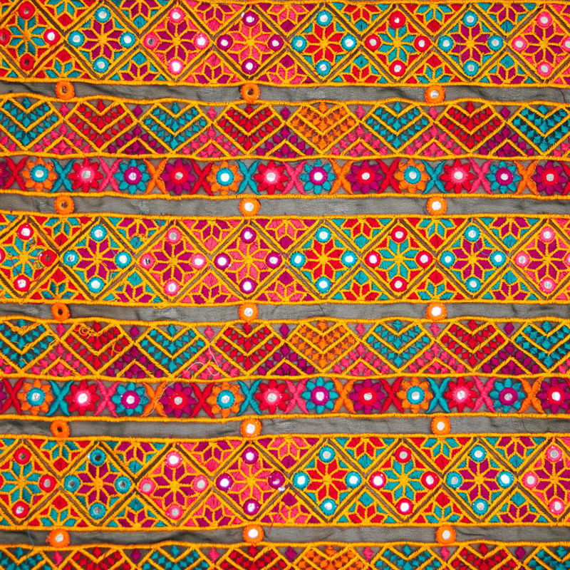 پارچه هندی طرح آینه