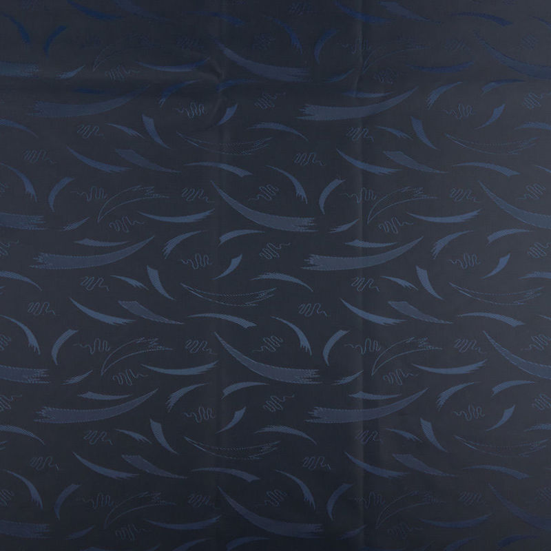 پارچه آستر طرح دار (سورمه ای)