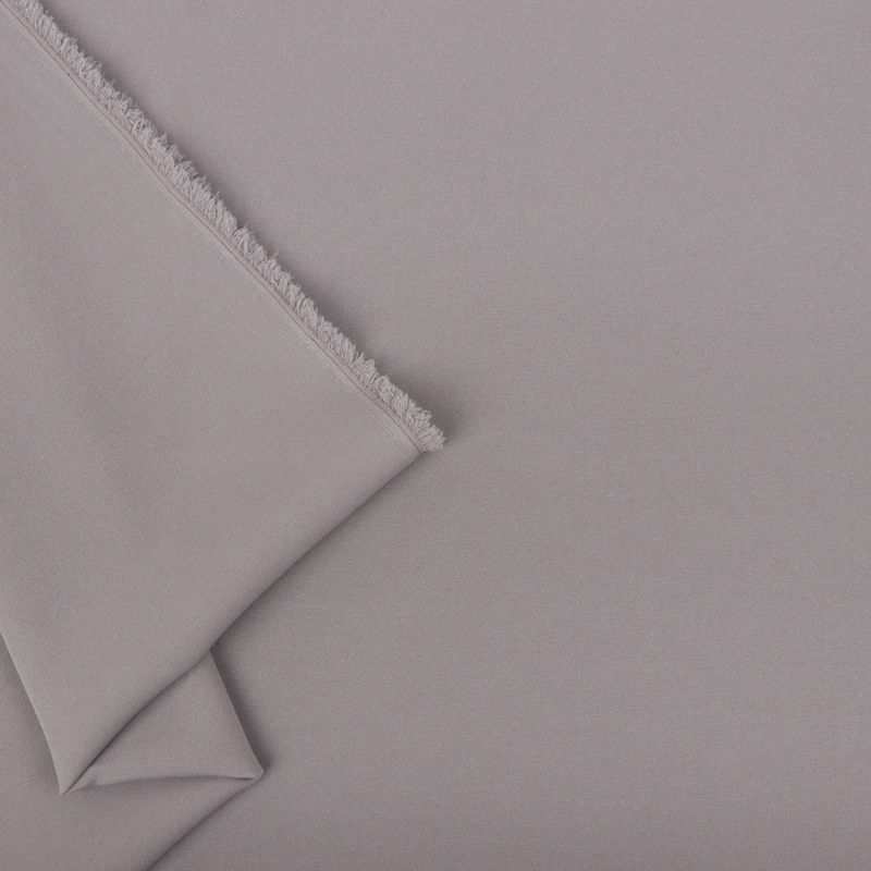 پارچه کرپ مازراتی ساده (طوسی روشن)