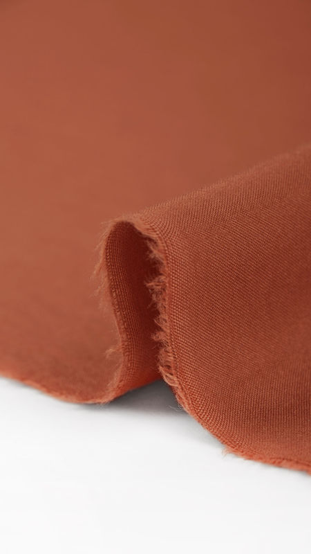 مانتویی فاتینی ساده آجری