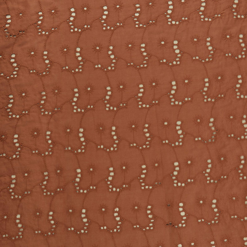 وال نخی خامه دوزی دیزاین 1214/1 آجری