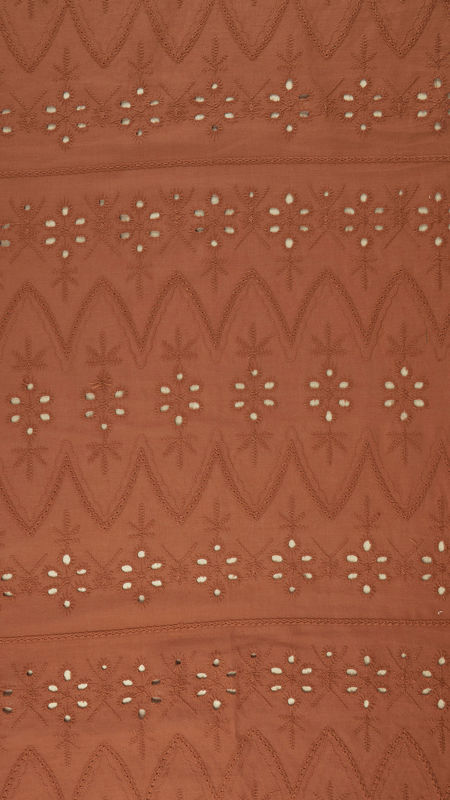 وال نخی خامه دوزی دیزاین 1214/2 آجری