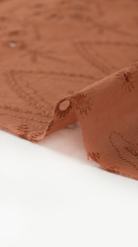 وال نخی خامه دوزی دیزاین 1214/2 آجری