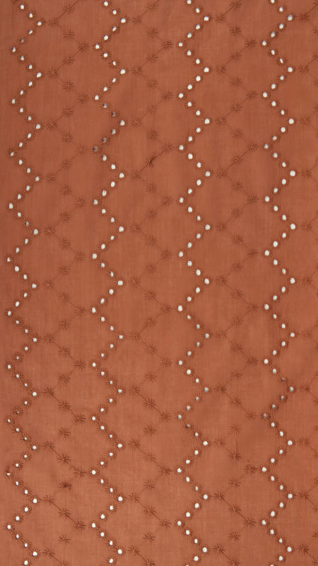 وال نخی خامه دوزی دیزاین 1214/4 آجری