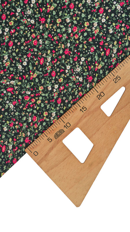 کرپ نخ گل ریز مشکی