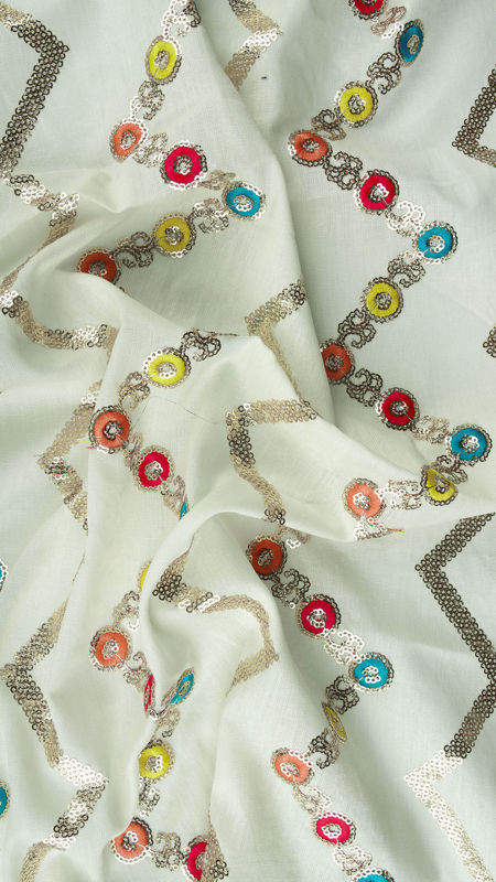 هندی خامه دوزی دیزاین 0531/7 نباتی