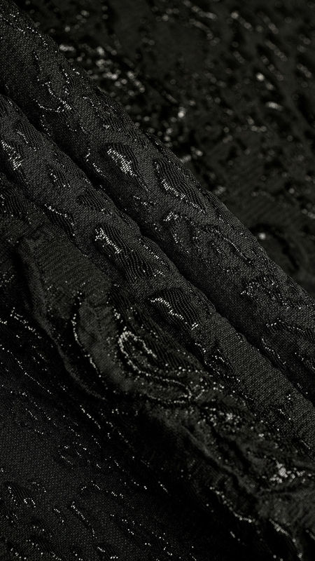 ژاکارد پفکی دیزاین 0610/10 مشکی