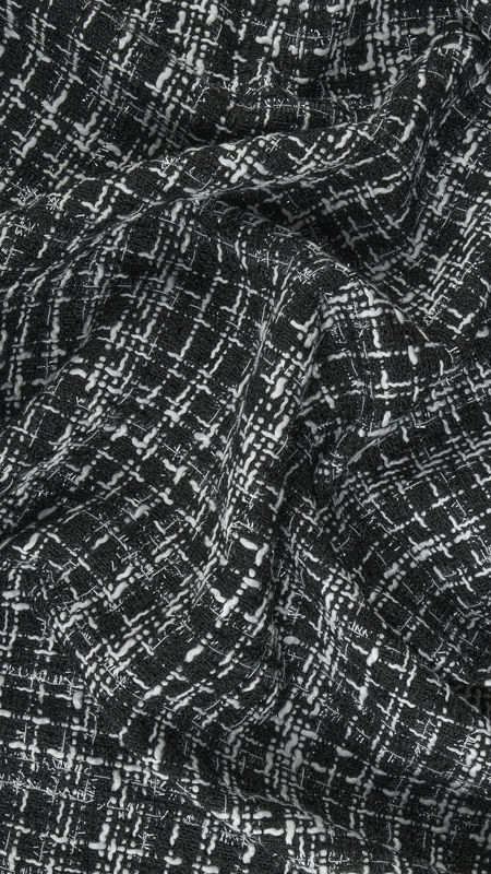 بافت شنل 2022 مشکی سفید