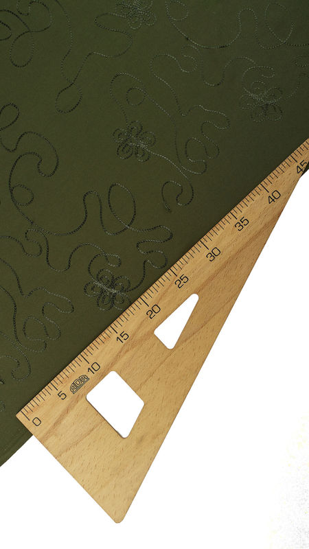 نخی  خامه دوزی گلدار 2023 سبز