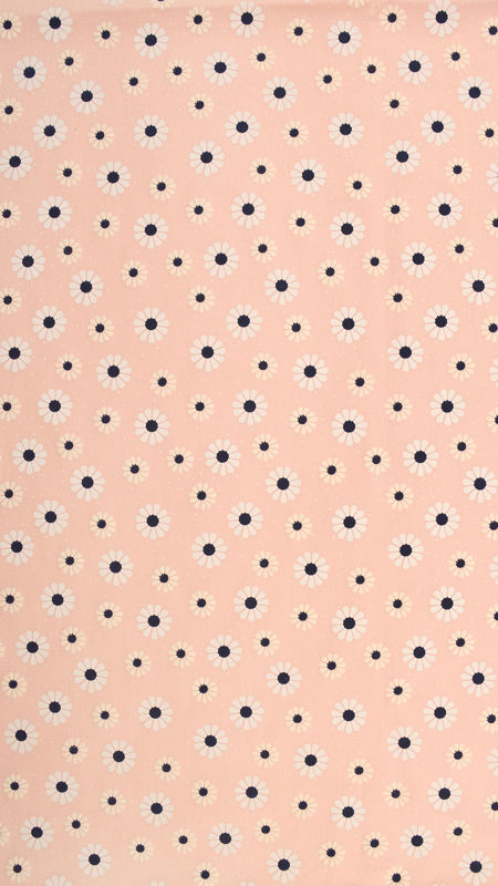 كتان نخ طرح آفتابگردان 020428 صورتي  رنگ