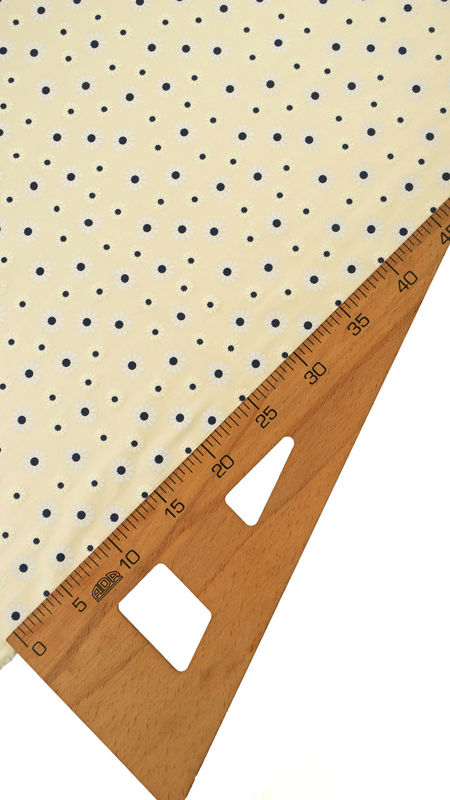 كتان نخ طرح آفتابگردان 020428 نباتي  رنگ