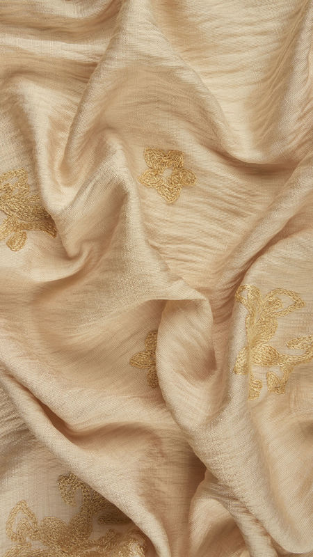 قواره بابوس خامه دوزی بوته ای کرم _2متری