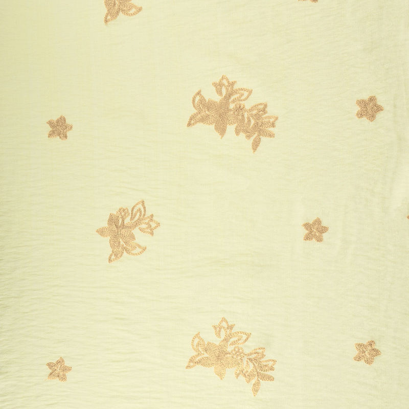 قواره بابوس خامه دوزی بوته ای لیمویی _2متری