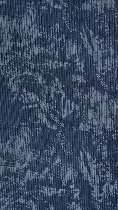 قواره پاییزه مخمل کبریتی طرح دار دیزاین 3 آبی درباری _2متری