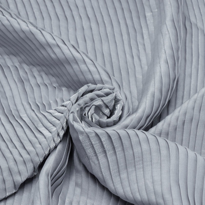 قواره پلیسه نخ کریستال طوسی _2متری