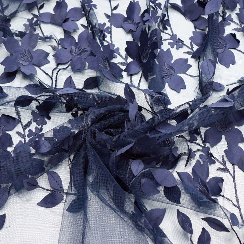 قواره پنل شکوفه سرمه ای _1.5متری