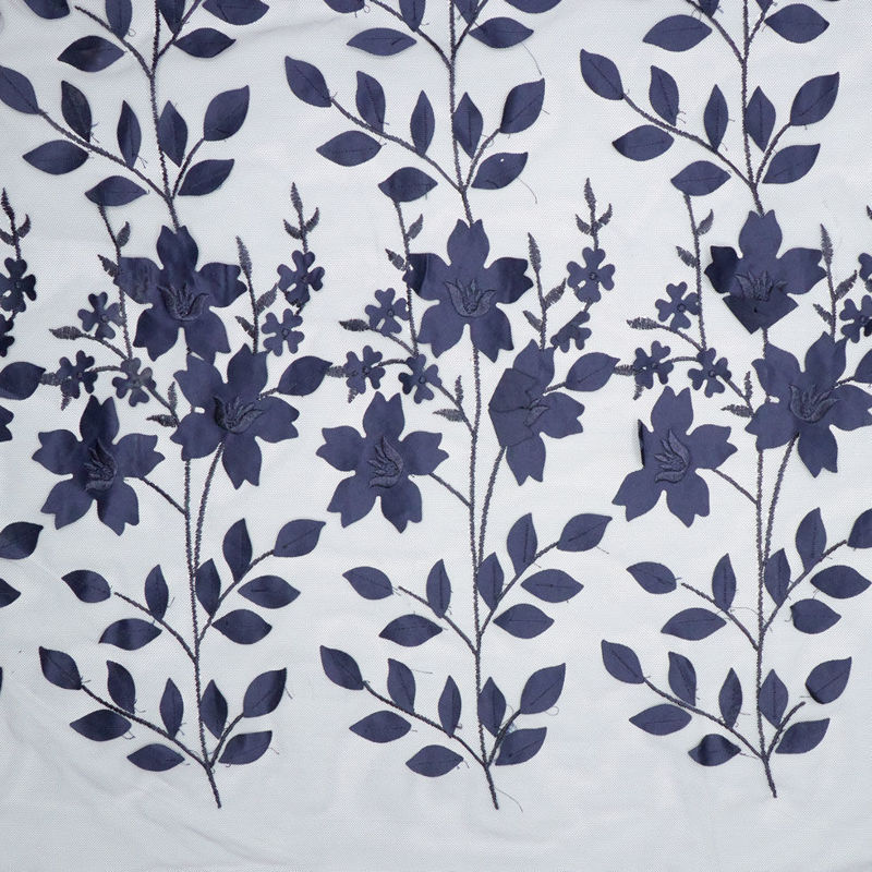 قواره پنل شکوفه سرمه ای _1.5متری