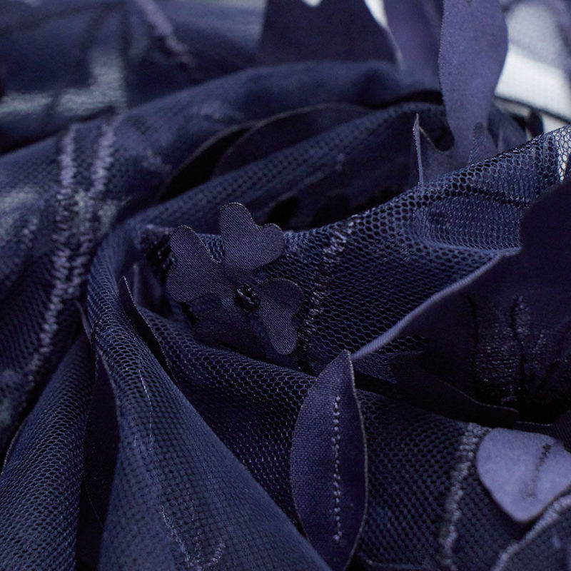 قواره پنل شکوفه سرمه ای _1.5متری