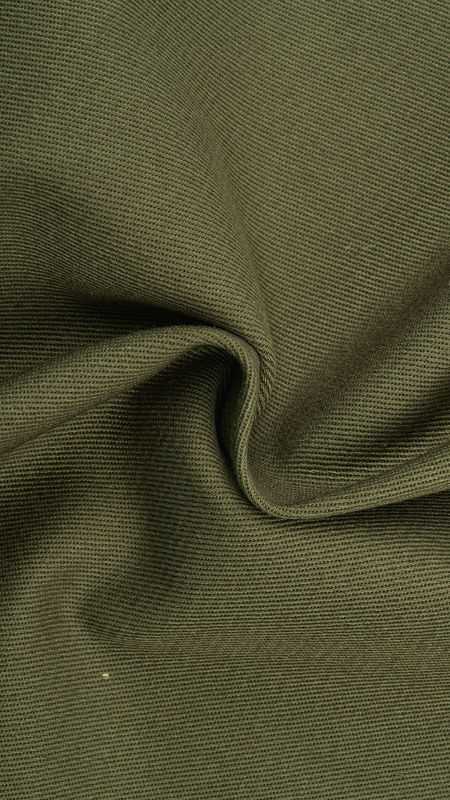 کتان ساده 021126 سبز ارتشی رنگ