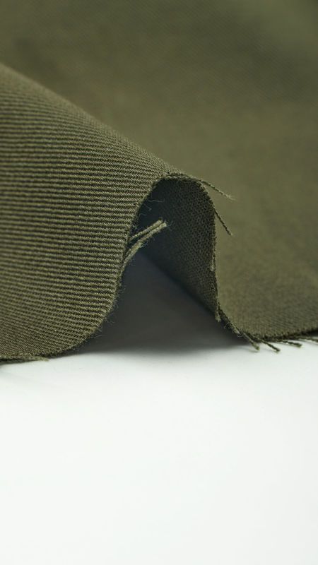 کتان ساده 021126 سبز ارتشی رنگ