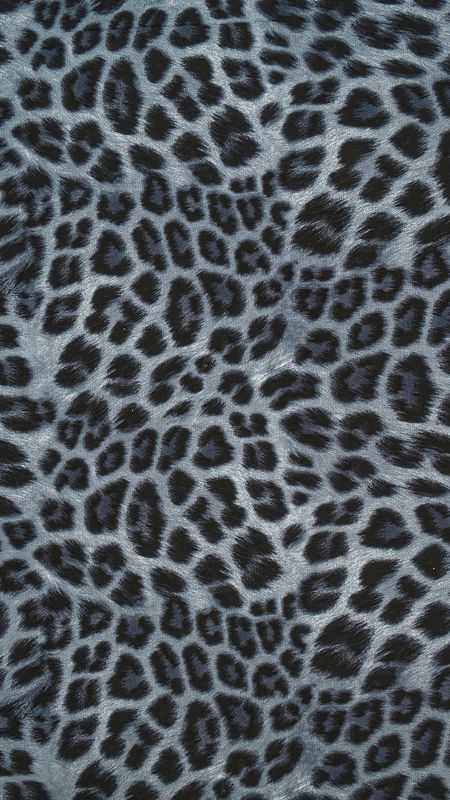 کریشه طرح پلنگی درشت 030603 آبی رنگ