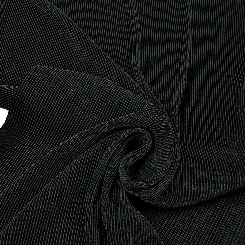 ساتن پلیسه 031129 مشکی رنگ