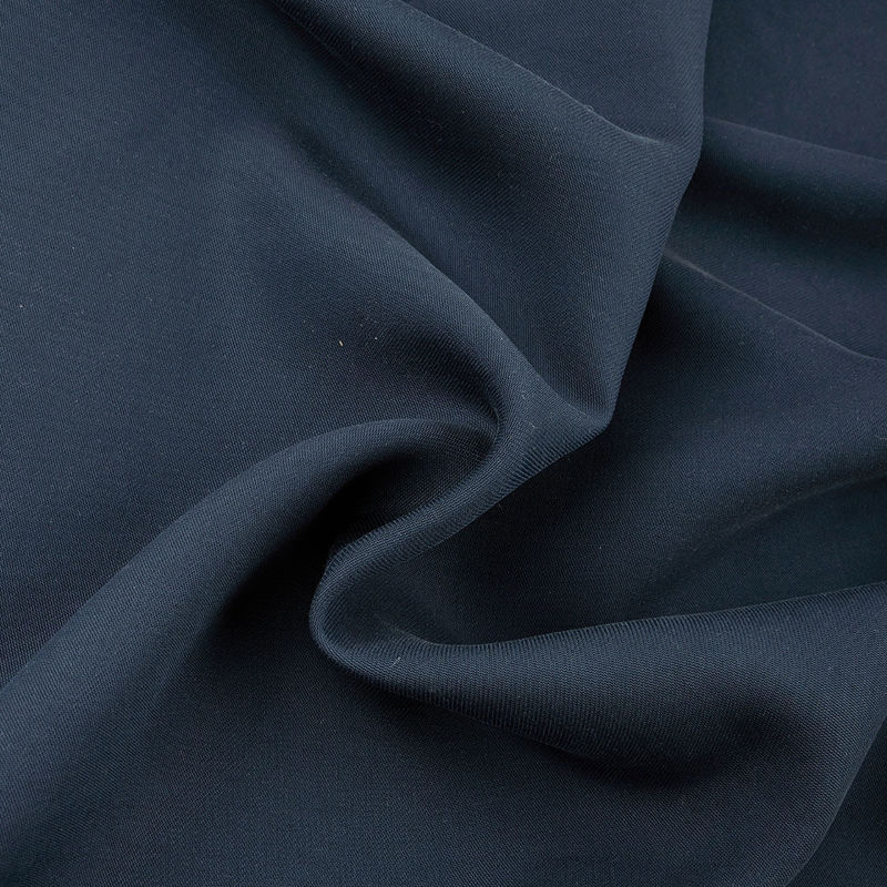 لینن تنسل ساده 031214 آبی نفتی رنگ