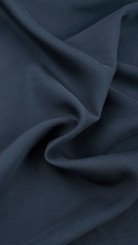 لینن تنسل ساده 031214 آبی نفتی رنگ