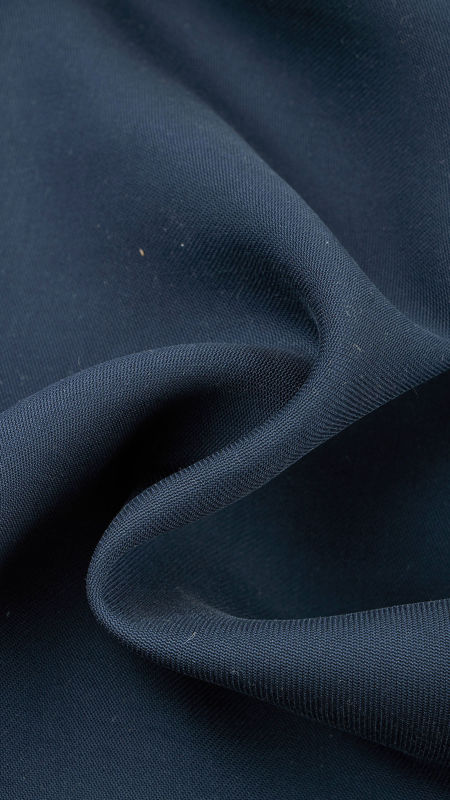 لینن تنسل ساده 031214 آبی نفتی رنگ