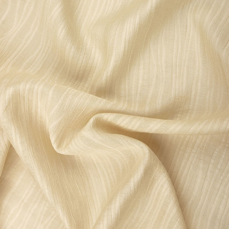 وال ژاکارد راه راه 040128 کرم رنگ