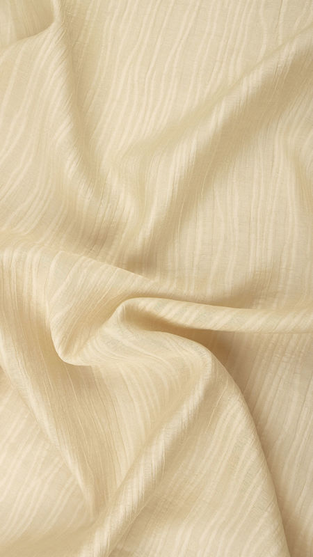 وال ژاکارد راه راه 040128 کرم رنگ