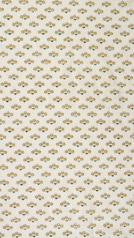 وال پلیسه گل گچی 040128 شیری رنگ