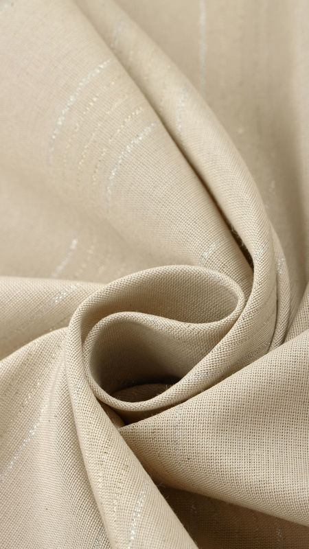 لینن لمه بافت راه راه 040126/3 کرم رنگ