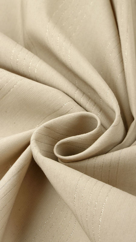 لینن لمه بافت راه راه 040126/1 کرم رنگ