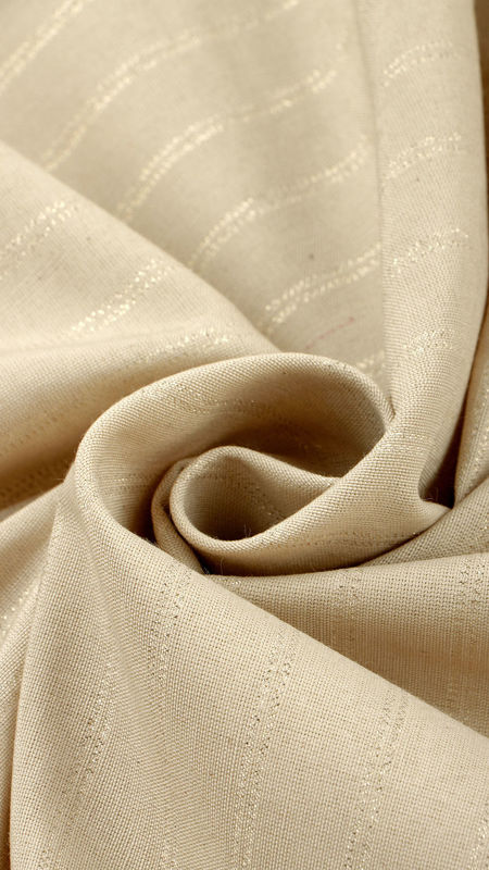 لینن لمه بافت راه راه 040126/4 کرم رنگ