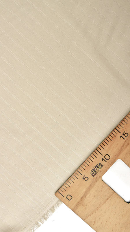 لینن لمه بافت راه راه 040126/4 کرم رنگ