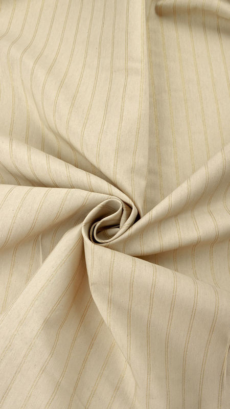 لینن لمه بافت راه راه 040126/6 کرم رنگ