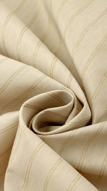 لینن لمه بافت راه راه 040126/6 کرم رنگ