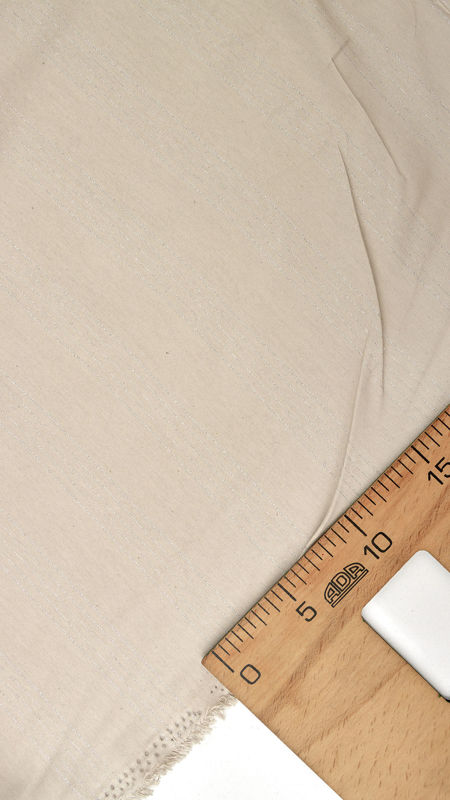 لینن لمه بافت راه راه 040126/2 استخوانی رنگ