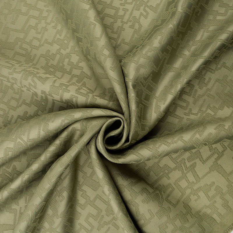 ژاکارد طرح کوبیسم 040128 سبز رنگ