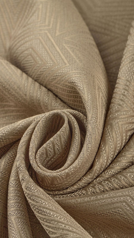 ژاکارد طرح هندسی 040128 نسکافه ای رنگ