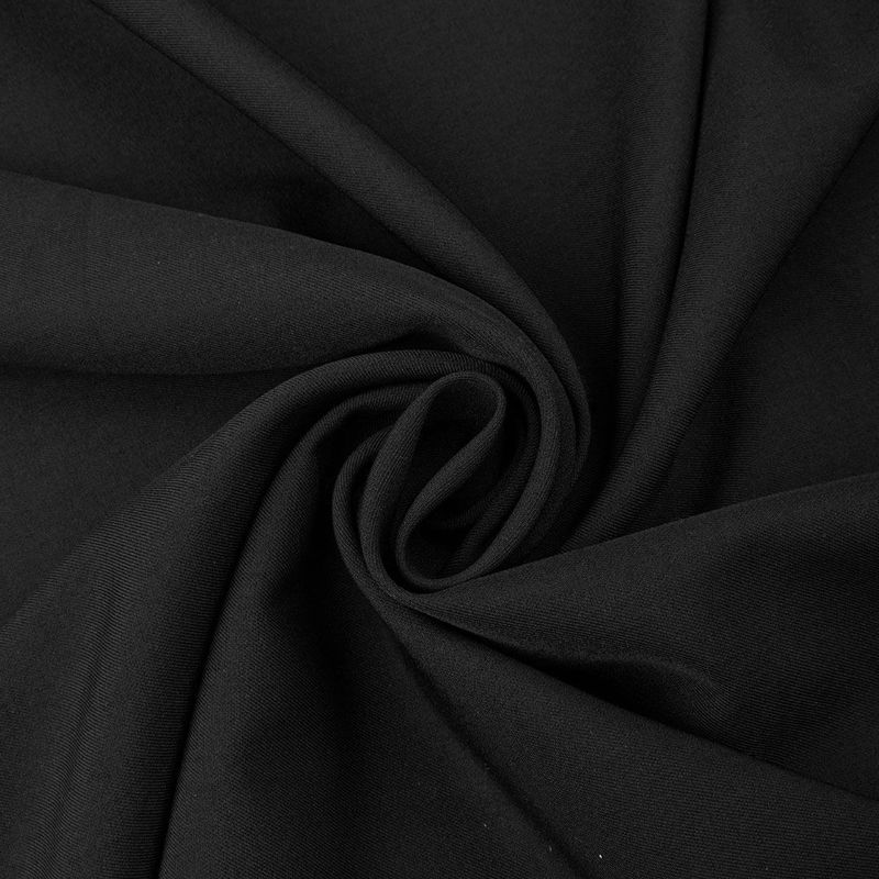 گاباردین ساده 040206 مشکی رنگ