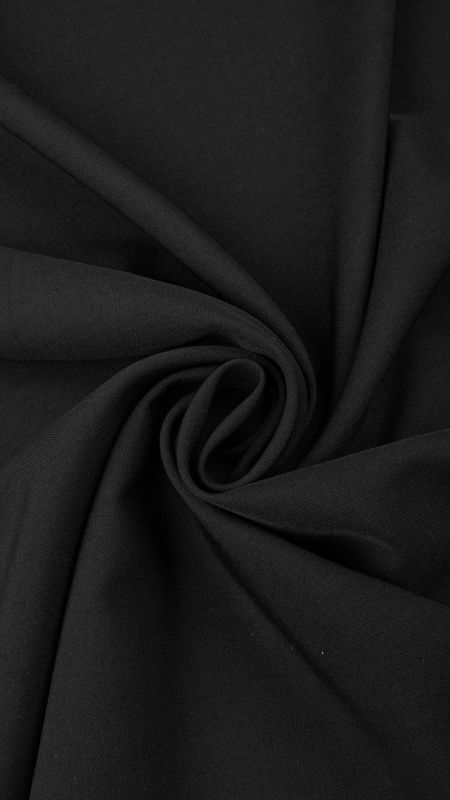 گاباردین ساده 040206 مشکی رنگ